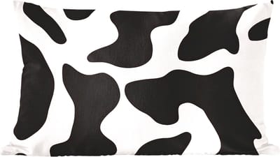 Sierkussens - Kussentjes Woonkamer - 60x40 cm - Vlekkenpatroon - Koe - Beige
