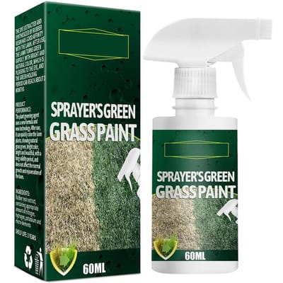 60ml Huis Tuin Gras Vergroeningsmiddel Gazonverzorgingsspray Fyto-nutriënten black