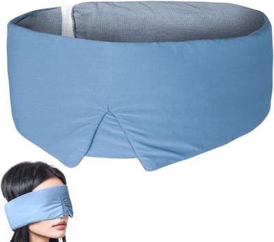 Lichtblokkerend Slaapmasker - Oogmasker Nachtrust - Reizen Ontspanning - Ademend Zacht Materiaal - 72 x 75 cm