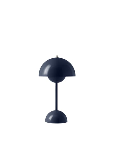 &Tradition Oplaadbare tafellamp Flowerpot VP9 - &traditionSteelBlue
