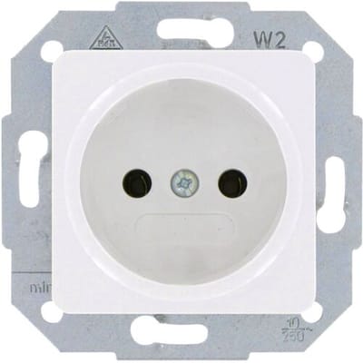 Kopp Wandcontactdoos inbouw Cadiz Glanzend wit