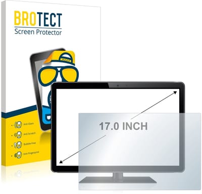 BROTECT - Screenprotector voor Alles-in-één PC's met 17 inch Schermen [341 mm x 273 mm, 4:3] Folie Beschermfolie matte