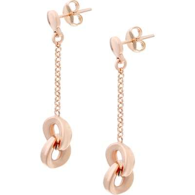 Orphelia 'Zelda' Dames 925 Sterling Zilveren Oorbellen - Roze ZO-7178/RG
