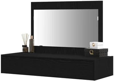 Kaptafel met Lade - Schoonheidstafel Modern - Garderobe Organiseren - Stijlvol Minimalistisch Design - 100 x 40 x 70 cm
