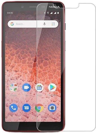 2 Stuks Screenprotector Tempered Glass Glazen Gehard Screen Protector 2.5D 9H (0.3mm) - Geschikt Voor: Nokia 1 Plus
