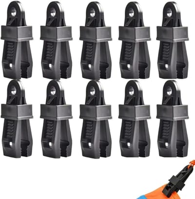 Sterke klemmen - 50 stuks, voor tent, afdak, autohoes, zwembadhoes