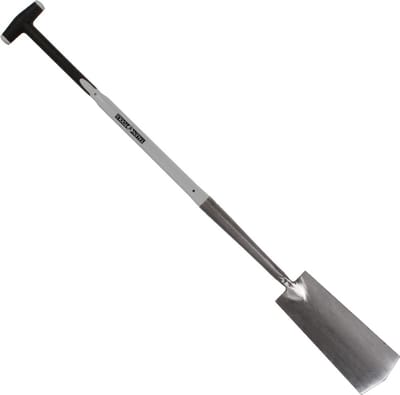 Talen Tools – Draineerspade – Blank gepolijst – Met opstapje – Glasfiber steel – 76 cm