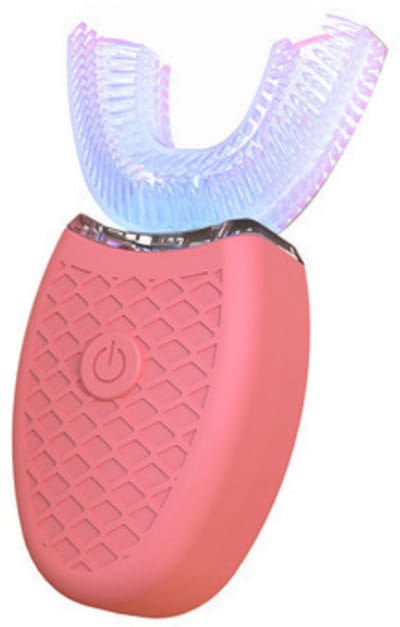 2 in 1 Elektrische Tandenborstel - Tanden Bleker - 360 Graden Tandenborstel - Intelligent Whitening Kit Toothbrush - Toothbrush - Whitening Kit - Tanden Bleken - Tandenborstel - Elektrisch - 360° Tandenborstel - roze