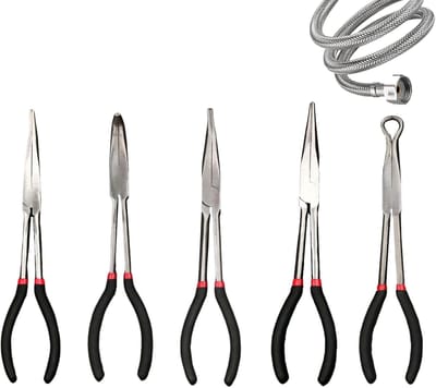 Fijne Tang - Draadknipper - Reparatie Werk - Hoekig Ontwerp - 28 cm