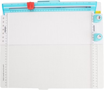Multifunctionele Papier Snijder en Vouwtool, 12.2 Inch Breed, Perfect voor Kaarten Maken en Creatieve Projecten