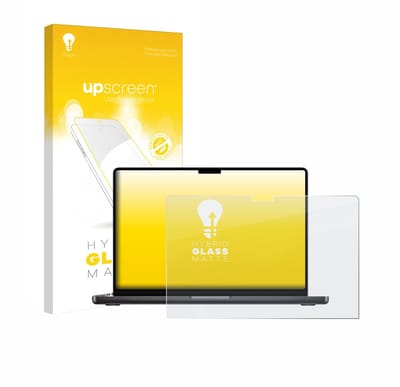upscreen - Screenprotector voor Apple MacBook Pro 14" M5 2026 - Folie Beschermfolie Beschermglas matte