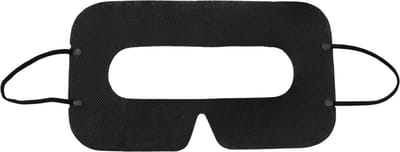 VORTEX VR wegwerpmaskers voor VR-headsets (100 stuks) | Zweetabsorberende hygiënische hoezen voor Oculus Quest 2 / Quest 3 / Quest 1 / Rift S, HTC Vive, Valve Index, Pico 4