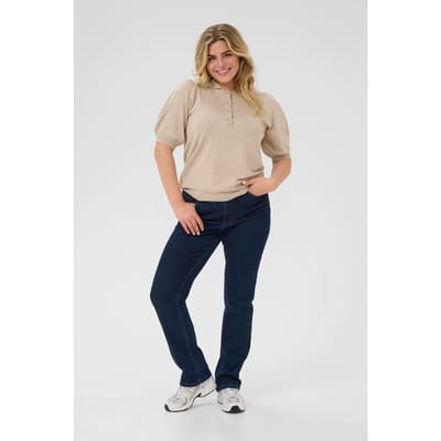 Polo trui dames KAFFE Curve Lizzy