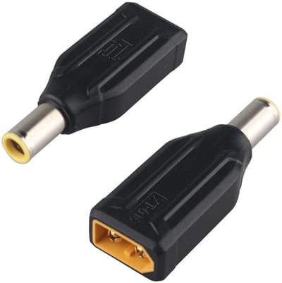 Allecto - DC Male naar XT60 Male Connector Adapter - 2 Stuks - Geschikt voor Lipo Batterijen - Zonnepanelen - Betrouwbare verbindingen - Hoogwaardi..