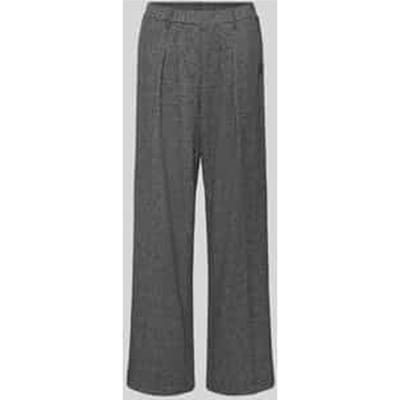 Broek met wijde pijpen en elastische band
