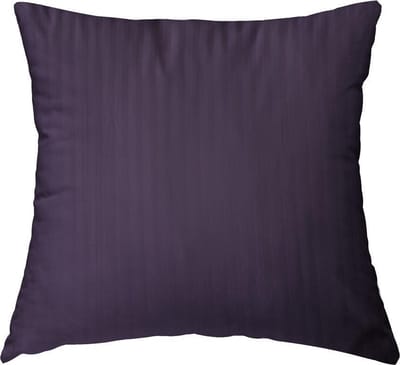 HNL Refined Uni Stripe Kussensloop - 80x80 cm - Vintage Purple