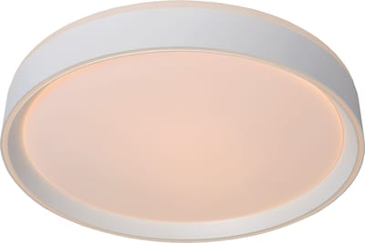 Lucide NURIA - Plafonnière (Plafondlamp) - Ø 30 cm - LED 3 StepDim - 1x18W 2700K - Wit