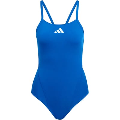 Adidas Performance Ripstream Team C-Rug Zwempak Met Dunne Bandjes - Dames - Blauw