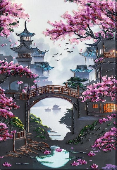 KRALEN BORDUURPAKKET - ABRIS ART - The Dream of A Journey to the East - De droomreis naar het Oosten