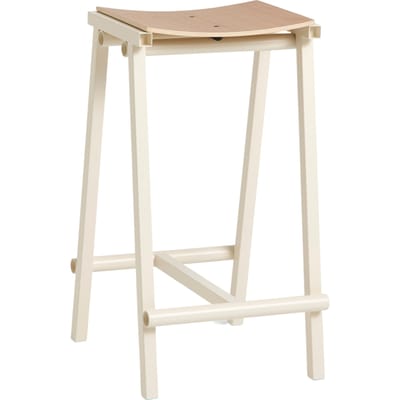 HAY Taburete 8 barkruk - H65 cm - eggshell