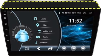 Autoradio met bluetooth - Carplay - Voor Fiat Ducato (2006-2015) - Geschikt voor Apple en Android - Stereo - Navigatie - Navigatiesysteem auto - 2GB 64GB
