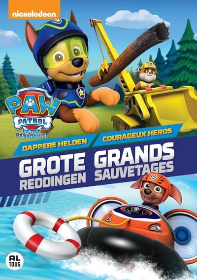 Paw Patrol - Dappere Helden, Grote Reddingen (DVD)