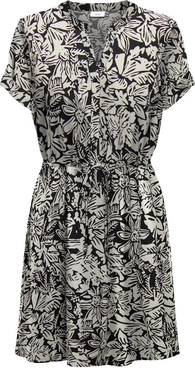 JDY JDYPIPER S/S SHORT STRING DRESS WVN DIA Dames Jurk - Maat XS