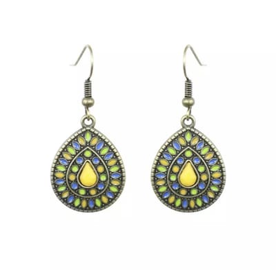 Jomide Oorhangers Vintage Drop Dangle - Dames - 6