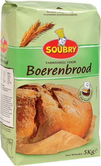 Soubry - Tarwemeel voor Boerenbrood - 5kg