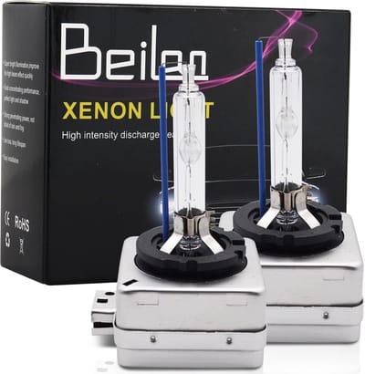 Koplamp Xenon Lampen - HID Lampen - Auto Verlichting - Super Helder Blauw Licht - 35W 12V - 8000K IJsblauw