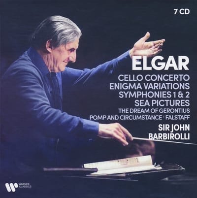 Elgar: Cello Concerto/Enigma Variations/Symphonies 1 & 2/Sea Pictures - John Barbirolli