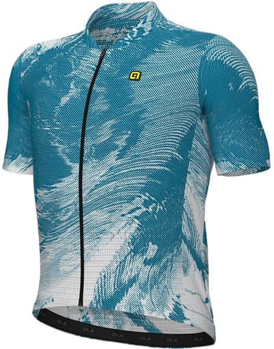Ale Pr-e Fan Korte Mouw Wielertrui Blauw S Man