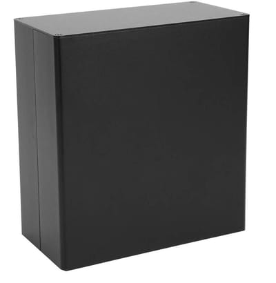 Aluminium Projectdoos - Behuizing Junction Box - Elektronica Beschermen - Waterdicht Ontwerp - 80x160x170mm - Matzwart