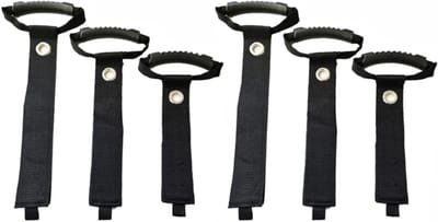 Opbergriemen Set - Bundelbanden Organizer - Kabels Organiseren - Verstelbare Haak- en Lusluiting - 3 Maten XL XXL XXXL - Zwart