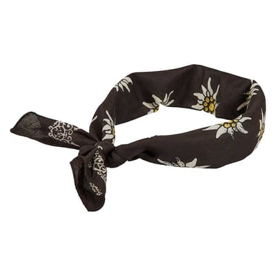 Apollo - Tiroler sjaal - Coffee - one size - Tiroler Outfit - Tiroler sjaal - Oktoberfest heren - Oktoberfest dames - Oktoberfest kleding vrouw