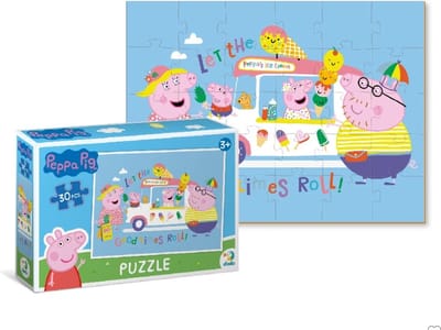 Dodo Toys Peppa Pig Puzzel - Kinderpuzzel 30 stukjes voor 3+ jaar