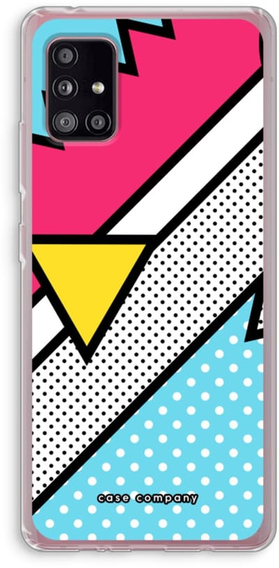 Case Company® - Hoesje geschikt voor Samsung Galaxy A51 5G hoesje - Pop Art #3 - Soft Cover Telefoonhoesje - Bescherming aan alle Kanten en Schermrand