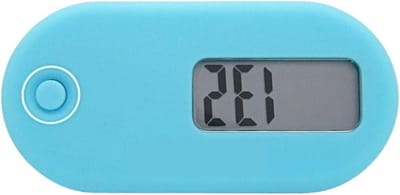 3D Stappenteller - Stappenteller Meter - Dagelijks Lopen - Geen Telefoon Nodig - 5x2.4x1.5 cm - Wit