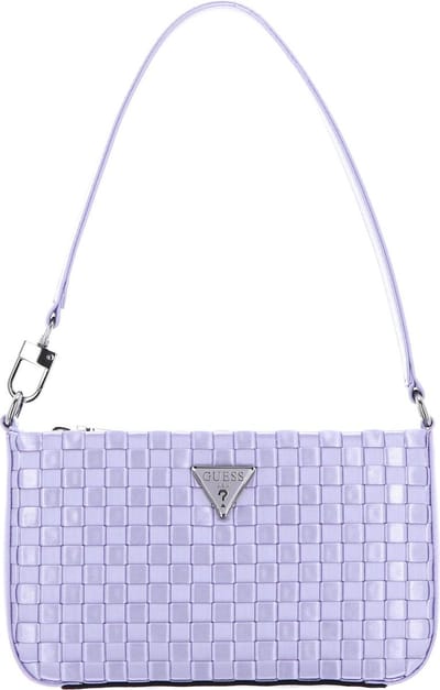 GUESS Schoudertas Twiller Mini Top Zip Shoulder Bag Lavender Paars