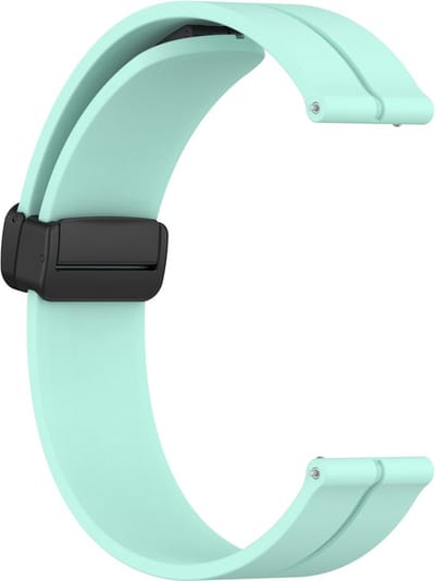 Siliconen bandje - geschikt voor Samsung Galaxy Watch 7 / Watch FE / Watch 6 (Classic) / Watch 5 (Pro) / Watch 4 (Classic) / Watch 3 41 mm / Active / Active 2 / Watch 42 mm - mintgroen