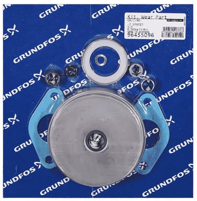 GRUNDFOS Vervangingsonderdeel Kit slijtdelen voor CR(I/N)5 -7 trappen SIC, 96455096