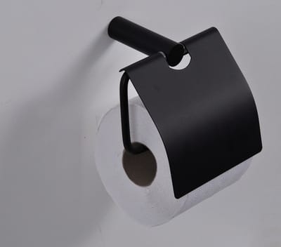 Sanifun toiletrolhouder Nero