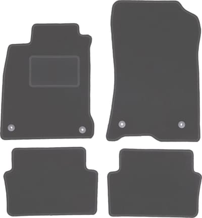 Grafiet automatten voor: Renault Laguna III liftback, stationwagen (2007-2015)