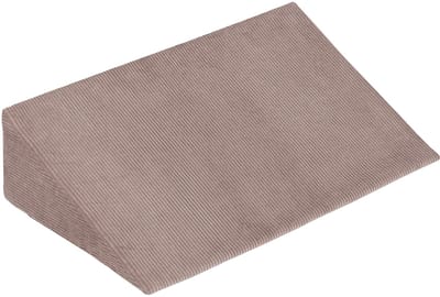 KiddyMoon Kussen Voor Kinderen Gemaakt Van Zacht Schuim Lichtgewicht Veelzijdige Geribbelde Stof Flexibele Ontwerpen Verwijderbare Hoes Perfect Om Te Spelen En Te Ontspannen, Donker Beige