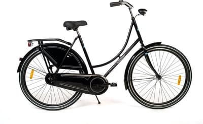 Wheelerz omafiets 28 inch/ 53cm zwart | unisex