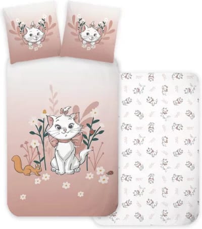 Disney Aris to Cats dekbedovertrek 140 x 200 cm Katoen