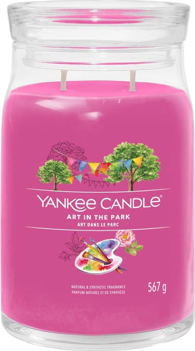 Yankee Candle - Art In The Park Large Jar Geurkaars - 90 branduren - twee lonten