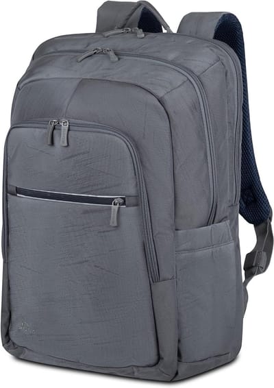 Laptop Rugzak - Laptoptas Eco - Veilig Vervoeren - Gerecycled Materiaal - 17.3 inch - Grijs