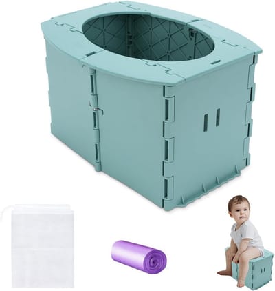 Opvouwbaar potje voor kinderen - Ideaal voor binnen en buiten, perfect voor lange reizen en camping