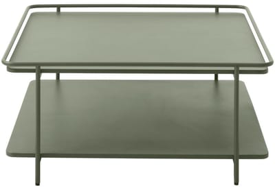 Nordic Home - Millie salontafel 75x75 cm - olijfgroen